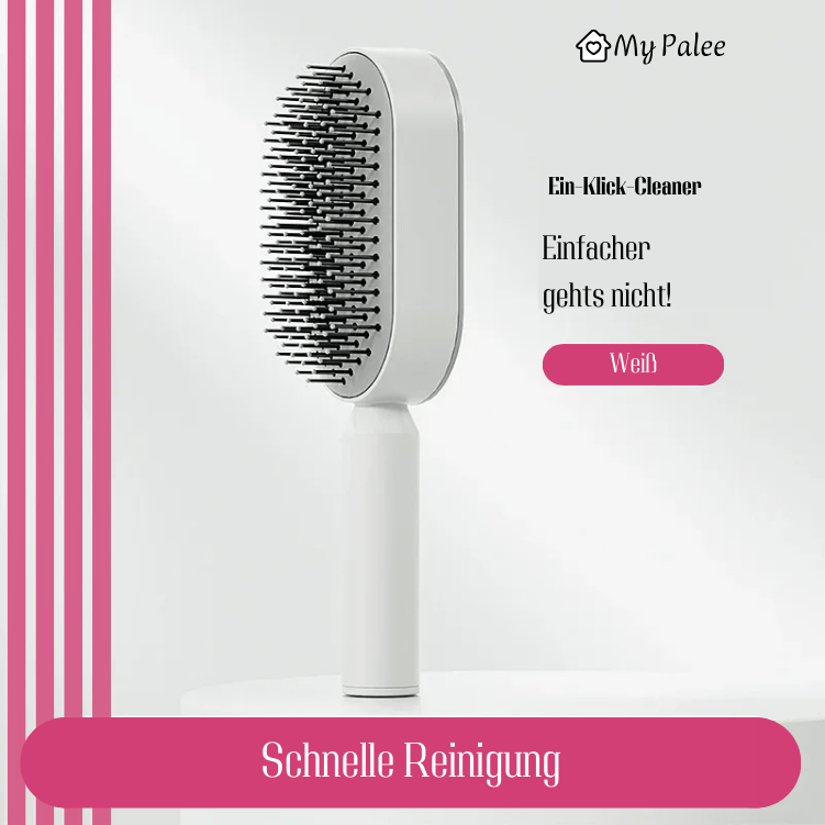 CleanBrush Pro | Selbstreinigende Premium Haarbürste